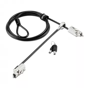 Kensington Universal 3-in-1 2.0 Keyed Laptop Lock met dubbele slotkoppen