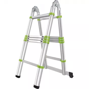 FIELDMANN FZZ 4003 telescoopladder 3,2 m, treden 1,6 m