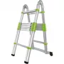 FIELDMANN telescoopladder FZZ 4006 - 3,8 m, 13 sporten, 150 kg draagvermogen, aluminiumlegering