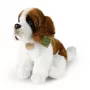 Rappa milieuvriendelijk Sint-Bernard hond pluchen speelgoed, zittend, 30 cm, bruin/wit/zwart