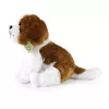 Rappa milieuvriendelijk Sint-Bernard hond pluchen speelgoed, zittend, 30 cm, bruin/wit/zwart