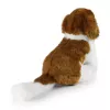 Rappa milieuvriendelijk Sint-Bernard hond pluchen speelgoed, zittend, 30 cm, bruin/wit/zwart