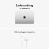 Apple MacBook Pro 14 M5 zilver, M5 10-core CPU, 10-core GPU, 24 GB RAM, 1 TB SSD, Duits toetsenbord, nano-texture glas (Z1KN_5_DE_CTO)