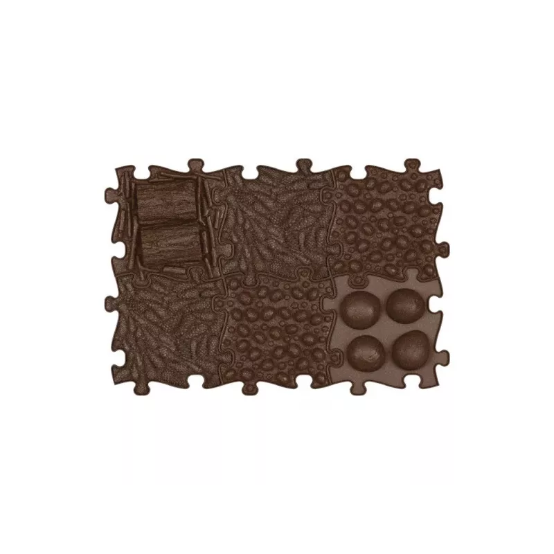 Muffik orthopedische sensorische mat set 6-in-1 Eco Forest 6 puzzelmatten MFK-024