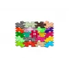 Muffik sensorische orthopedische mat set 20-in-1 mini puzzel 20x sensorische matten MFK-051