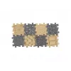 Muffik orthopedische sensorische mat set 8-in-1 natuur 8 puzzelstukken MFK-065