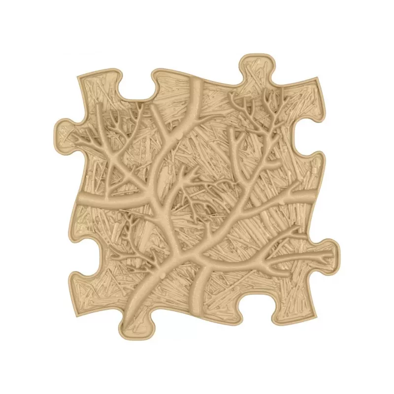 Muffik orthopedische sensorische mat set 8-in-1 natuur 8 puzzelstukken MFK-065
