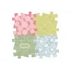 Muffik orthopedische sensorische mat set 4-in-1 medium 4 puzzel sensorische matten MFK-094
