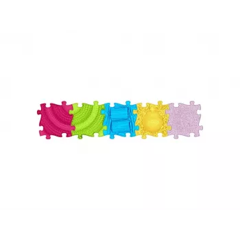 Muffik orthopedische sensorische mat set 5-in-1 medium 5 puzzelstukken