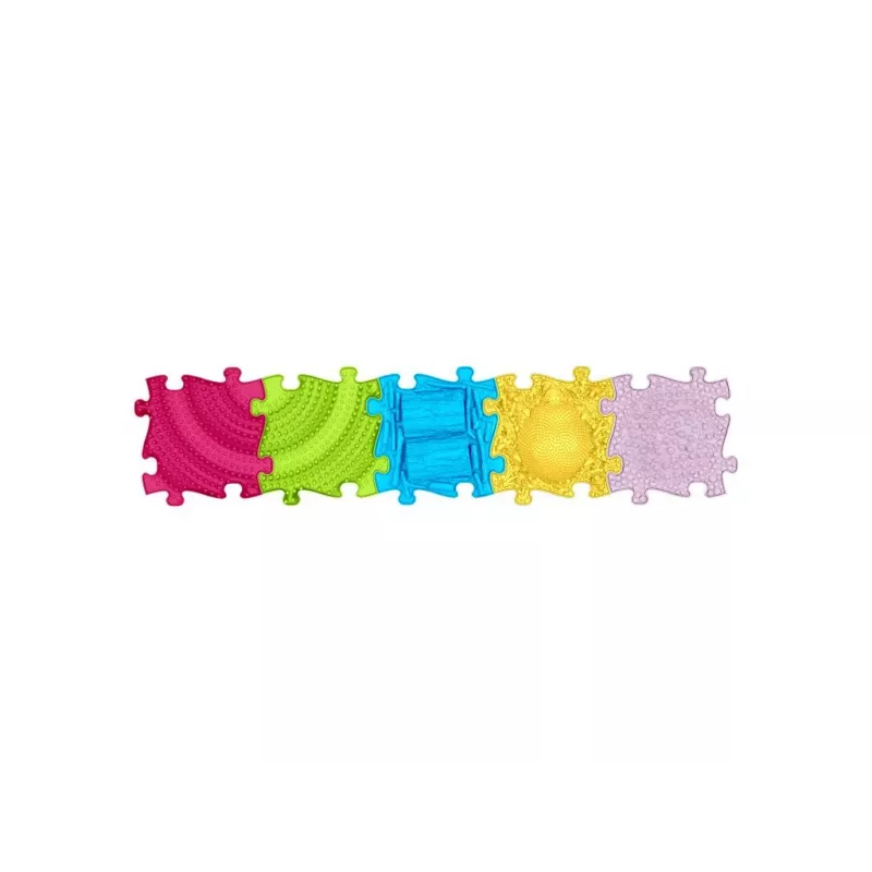 Muffik orthopedische sensorische mat set 5-in-1 medium 5 puzzelstukken
