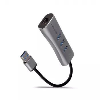 AXAGON HMA-GL3AP Multiport Hub USB 3.0 Type-A Gbit LAN 3x USB-A
