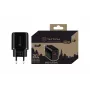 Tactical Base Plug Dual zwarte autolader met 2 USB-A-aansluitingen, 3,1 A, 15,5 W