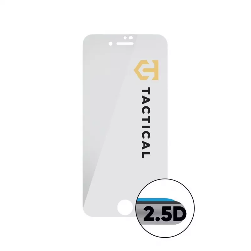 Tactical Glass Shield 2.5D screenprotector voor iPhone 7/8/SE 2020/SE 2022 clear
