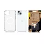 Tactical Back Cover MagForce Plyo voor iPhone 15 Plus transparant