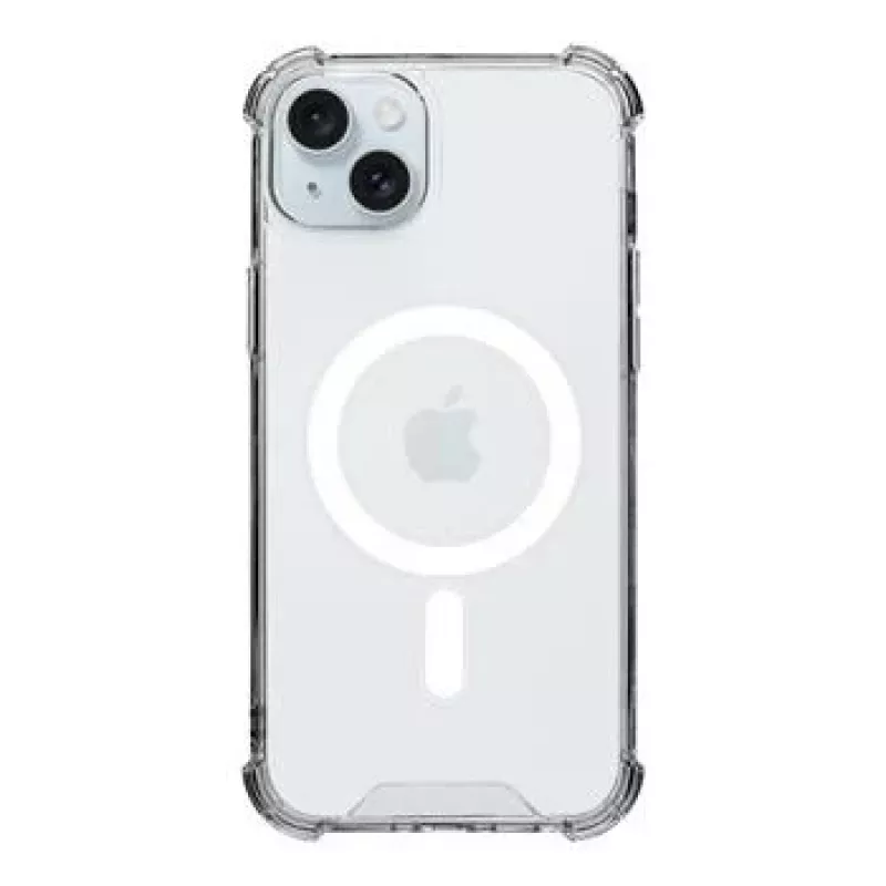 Tactical Back Cover MagForce Plyo voor iPhone 15 Plus transparant