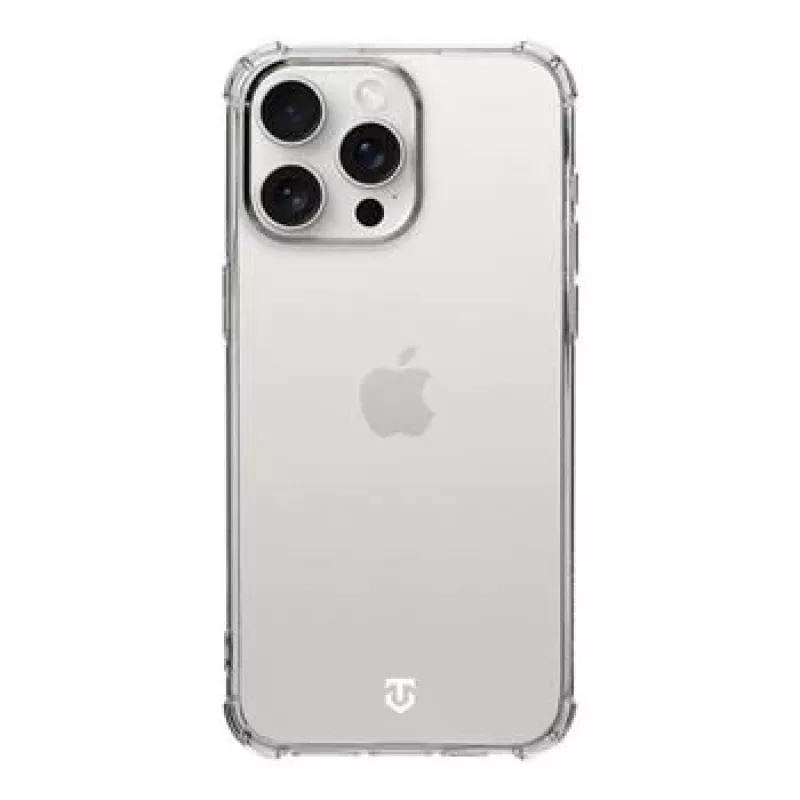 Tactical Back Cover TPU Plyo voor iPhone 15 Pro transparant