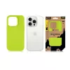 Tactical Back Cover Velvet Smoothie voor iPhone 15 Pro - Avocado Green