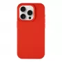 Tactical Back Cover Velvet Smoothie voor iPhone 15 Pro - chilrood