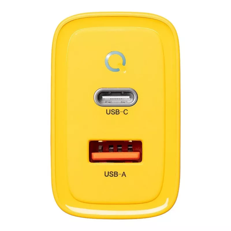 Tactical Microgrid GaN 45W gele wandlader met USB-C