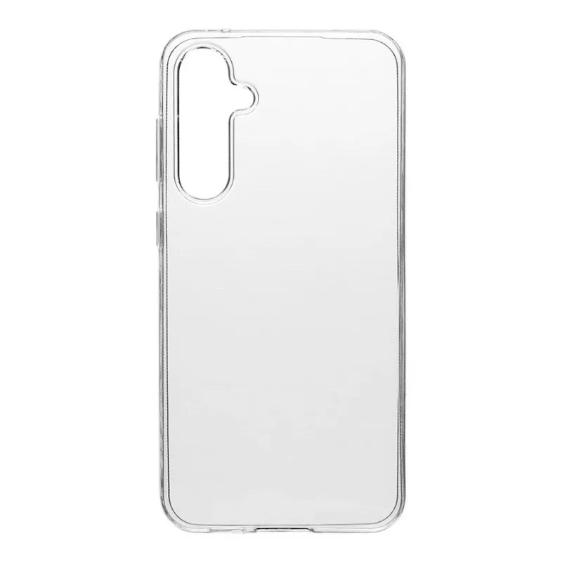 Tactical TPU achterkant hoesje voor Samsung Galaxy S23 FE 5G, transparant