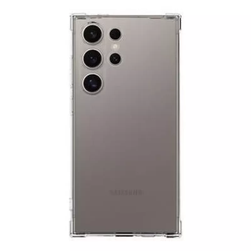 Tactical Back Cover TPU Plyo voor Samsung Galaxy S24 Ultra transparant