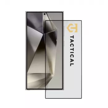 Tactical Glass Shield 5D voor Samsung Galaxy S24 Ultra zwart