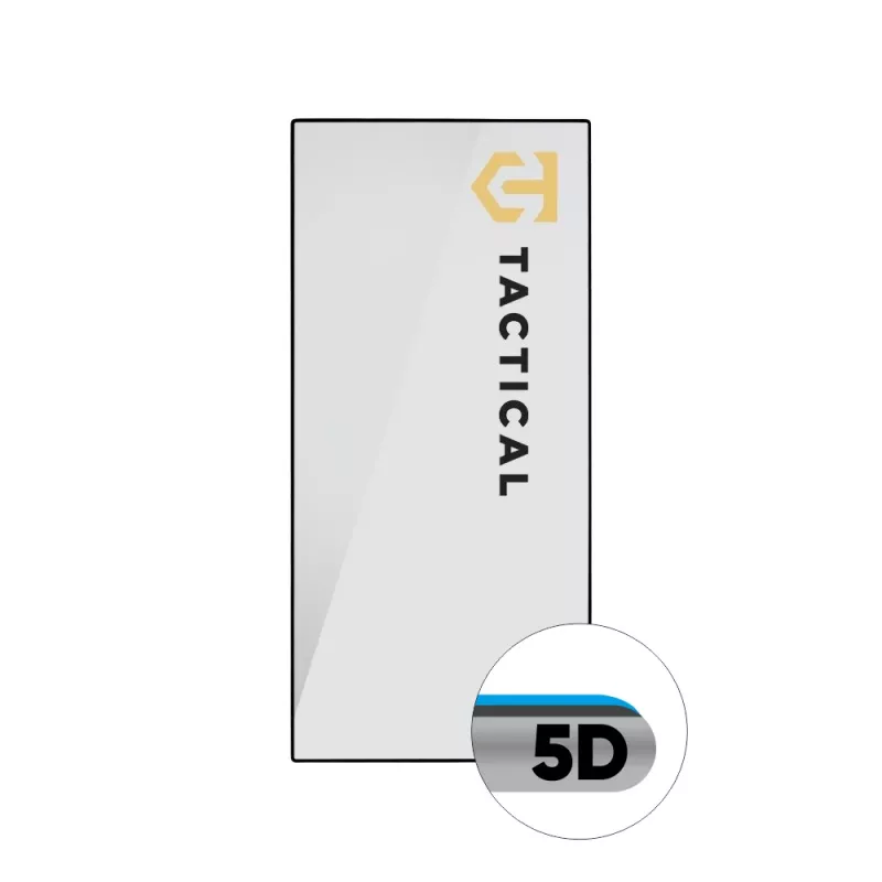 Tactical Glass Shield 5D voor Samsung Galaxy S24 Ultra zwart