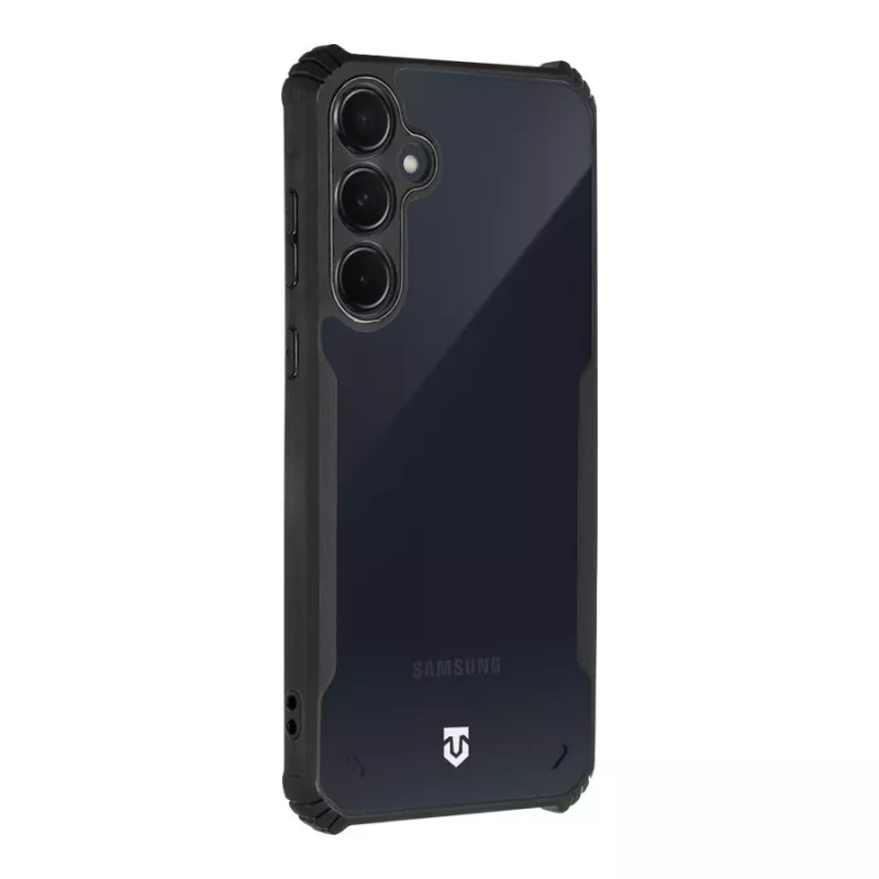 Tactical Back Cover Quantum Stealth Galaxy A35 5G transparant/zwart