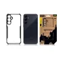 Tactical Back Cover Quantum Stealth Galaxy A55 5G transparant/zwart