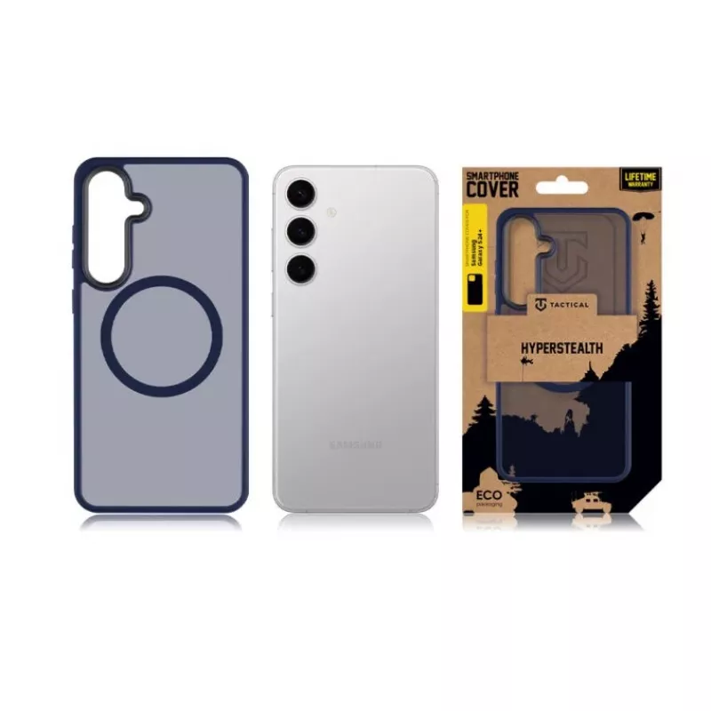 Tactical Back Cover MagForce Hyperstealth voor Samsung Galaxy S24+ Deep Blue