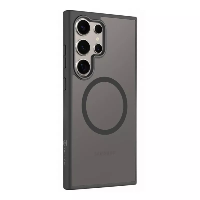 Tactical Back Cover MagForce Hyperstealth Galaxy S24 Ultra Asphalt zwart