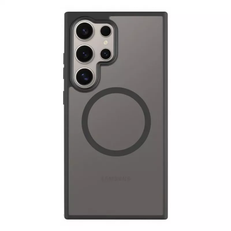 Tactical Back Cover MagForce Hyperstealth Galaxy S24 Ultra Asphalt zwart
