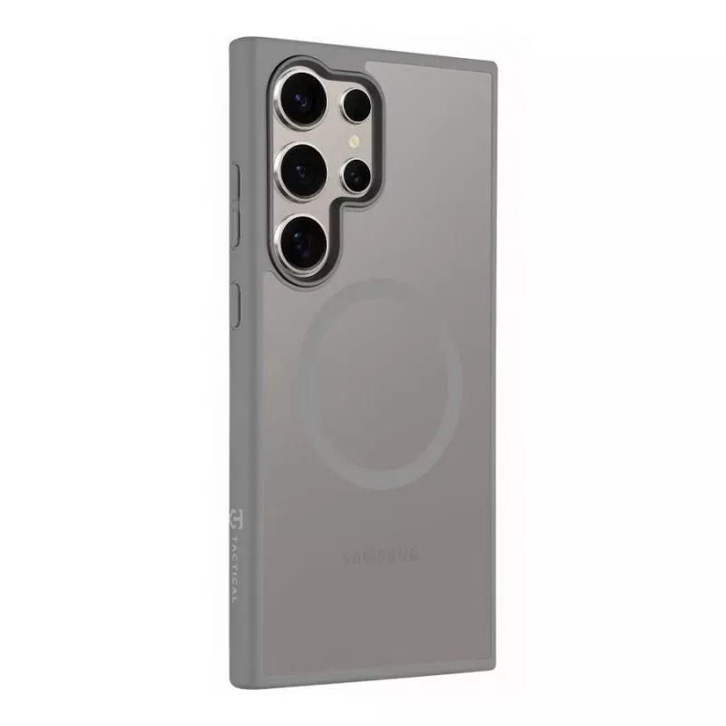 Tactical Back Cover MagForce Hyperstealth voor Samsung Galaxy S24 Ultra, lichtgrijs