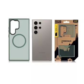 Tactical Back Cover MagForce Hyperstealth voor Samsung Galaxy S24 Ultra, Forest Green