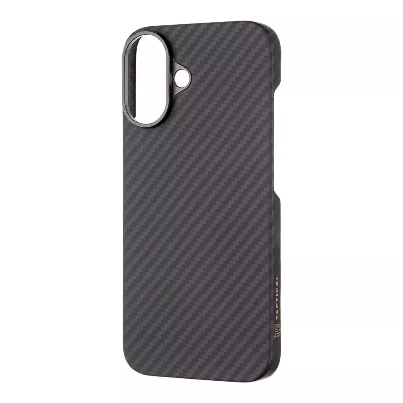 Tactical Back Cover MagForce Aramid voor iPhone 16 zwart