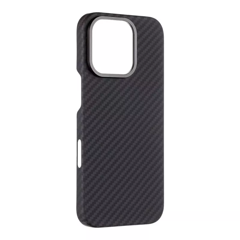 Tactical Back Cover MagForce Aramid voor iPhone 16 Pro zwart