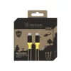 Tactical MagRope USB-C naar USB-C kabel 1,2 m zwart/geel