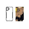 Tactical Back Cover Quantum Stealth iPhone 16 Plus transparant/zwart