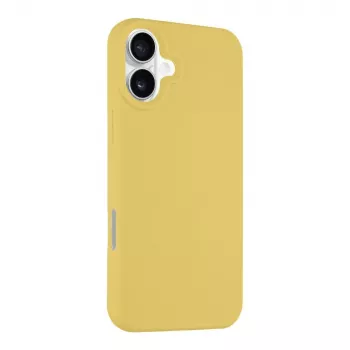 Tactical Back Cover MagForce Velvet Smoothie voor iPhone 16 Plus - Banana Yellow