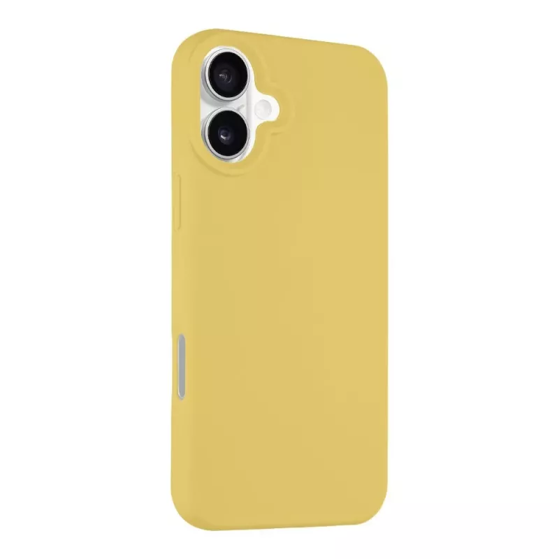 Tactical Back Cover MagForce Velvet Smoothie voor iPhone 16 Plus - Banana Yellow