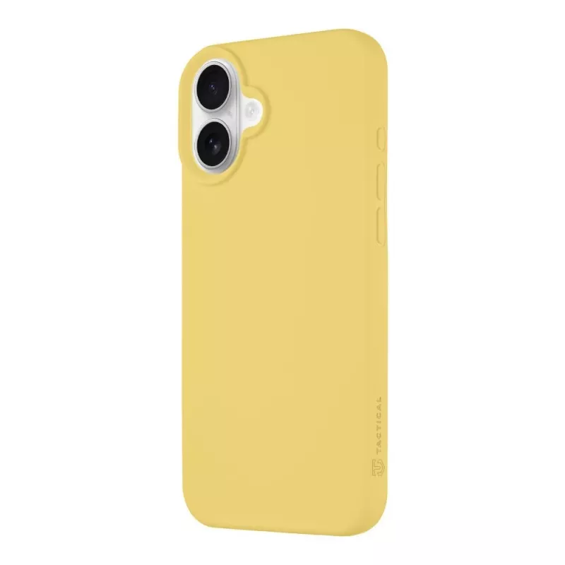 Tactical Back Cover MagForce Velvet Smoothie voor iPhone 16 Plus - Banana Yellow