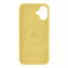 Tactical Back Cover MagForce Velvet Smoothie voor iPhone 16 Plus - Banana Yellow