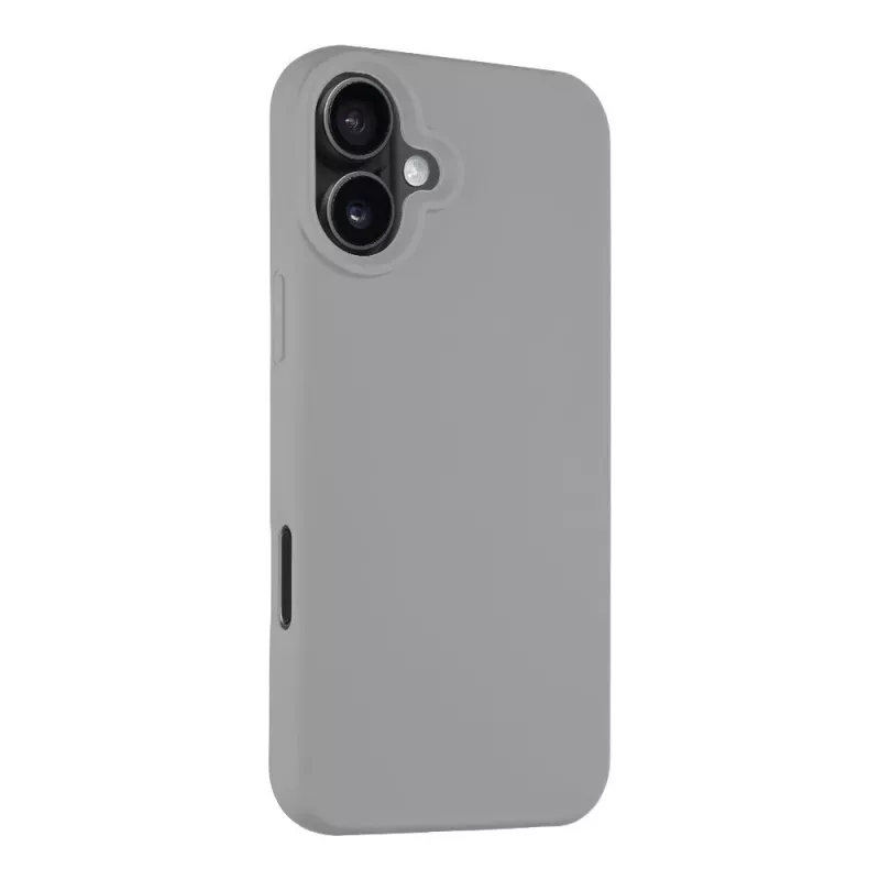 Tactical Back Cover MagForce Velvet Smoothie voor iPhone 16 Plus, nevelgrijs