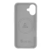 Tactical Back Cover MagForce Velvet Smoothie voor iPhone 16 Plus, nevelgrijs
