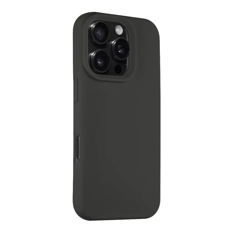Tactical Back Cover MagForce Velvet Smoothie voor Apple iPhone 16 Pro - Midnight Black