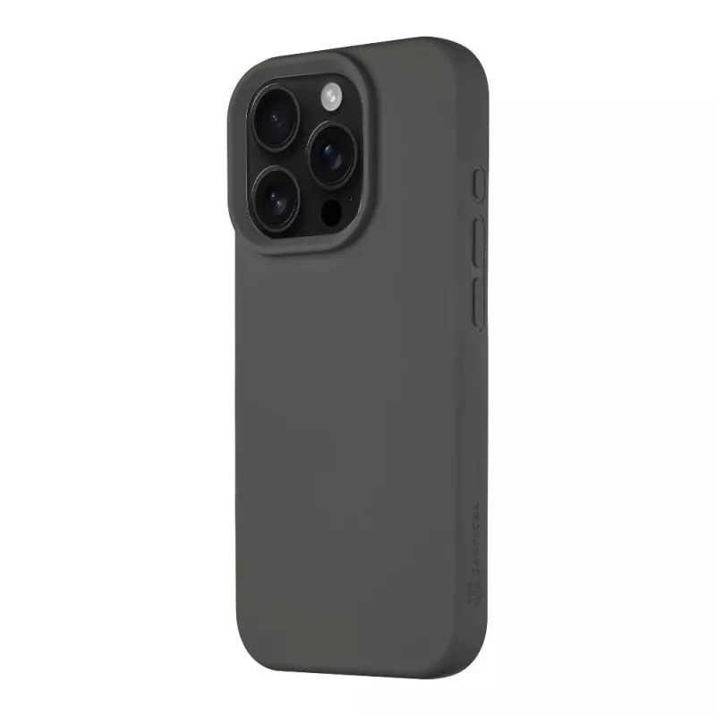 Tactical Back Cover MagForce Velvet Smoothie voor Apple iPhone 16 Pro - Midnight Black