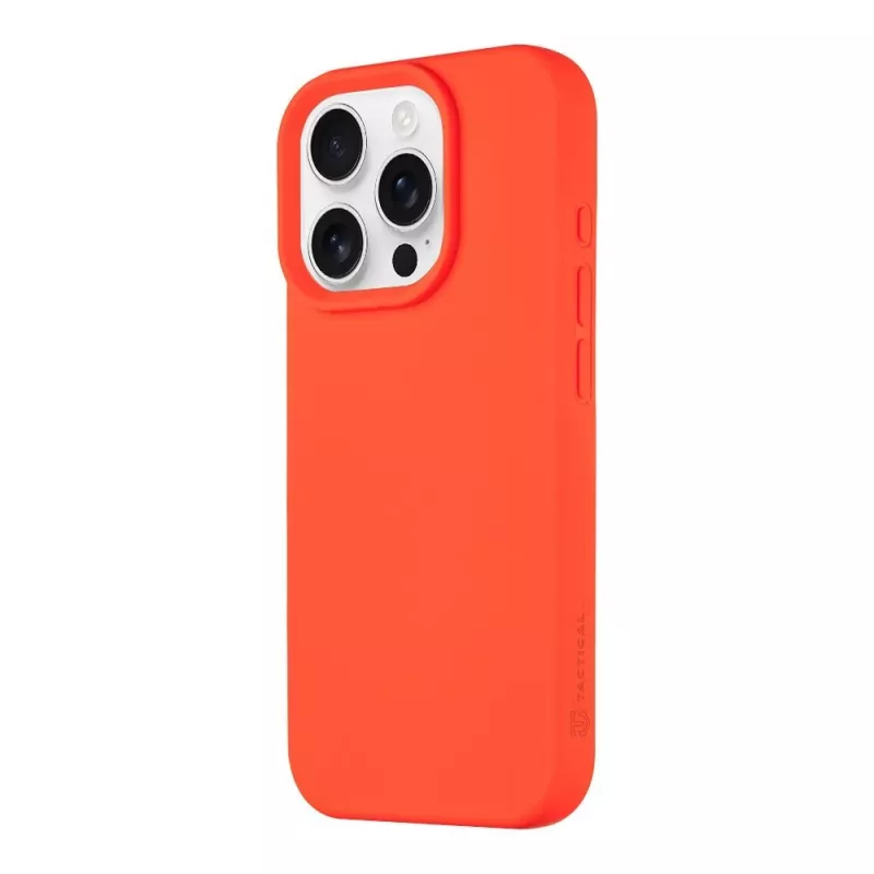 Tactical Back Cover MagForce Velvet Smoothie voor Apple iPhone 16 Pro – Chilli Red