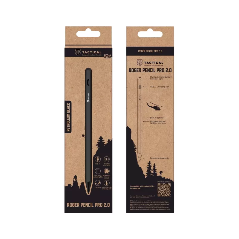 Tactical Roger Pencil Pro 2.0 digitale styluspen zwart