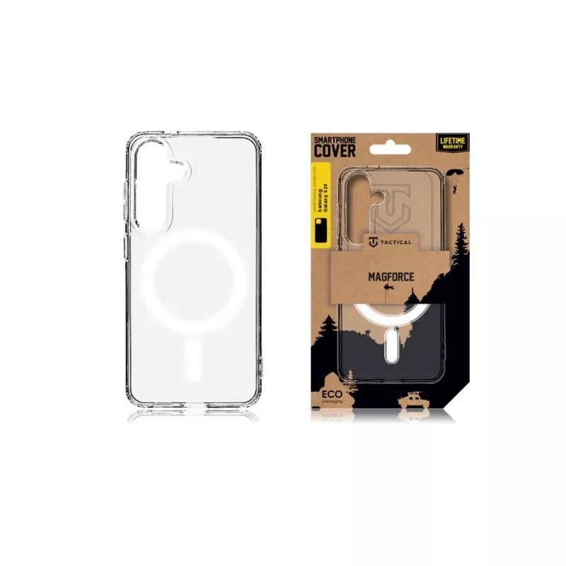Tactical Back Cover MagForce Galaxy S25 transparant
