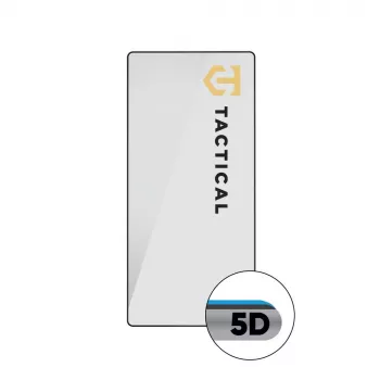 Tactical Glass Shield 5D voor Samsung Galaxy S25 Ultra zwart